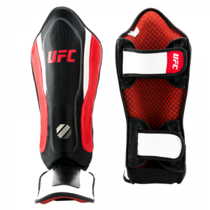 Защита голени с защитой подъема стопы UFC черная - L/XL UHK-69980
