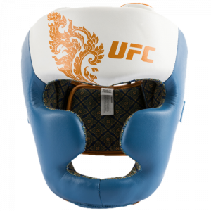 UFC Premium True Thai Шлем для бокса, цвет синий, размер L UTT-75397