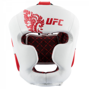 UFC Premium True Thai Шлем для бокса, цвет белый, размер L UTT-75381