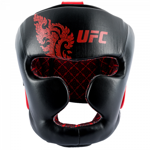 UFC Premium True Thai Шлем для бокса, цвет черный, размер L UTT-75384