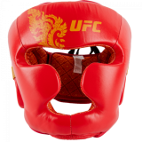 UFC Premium True Thai Шлем для бокса, цвет красный, размер L UTT-75389