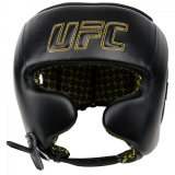 Шлем с защитой щек на шнуровке UFC черный - L\XL UHK-75056