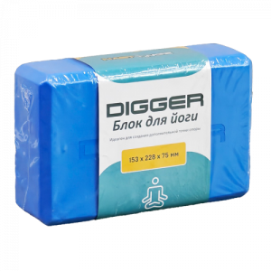 Блок для йоги синий Hasttings Digger HD22E1