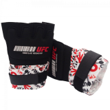 Гелевые бинты UFC Gel Glove Wraps RD/WH, L/XL UHK-75693
