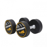 Комплект полиуретановых гантелей 5 пар от 37.5 до 47.5кг Hasttings Digger HD51D4C-37.5-47.5 HD51D4C-37,5-47,5