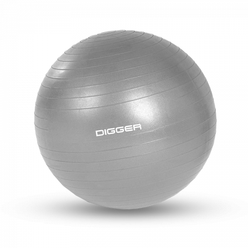 Мяч гимнастический серый 75см Hasttings Digger HD22A1A-75