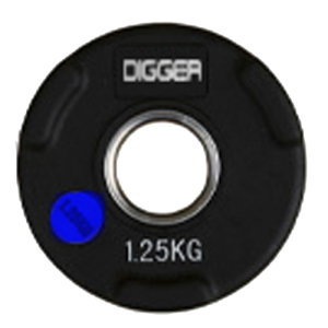 Диск олимпийский обрезиненный 3-х хватовый 1.25кг Hasttings Digger HD51C1C-1.25 HD51C1C-1,25