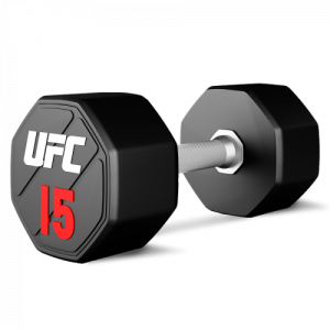 Комплект премиальных полиуретановых гантелей UFC от 12 до 30кг (10пар) UFC-DBPU-8310-8319