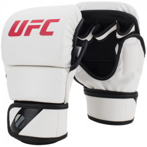 UFC Перчатки MMA для спарринга 8 унций белые S/M 90073-82/UHK-69149