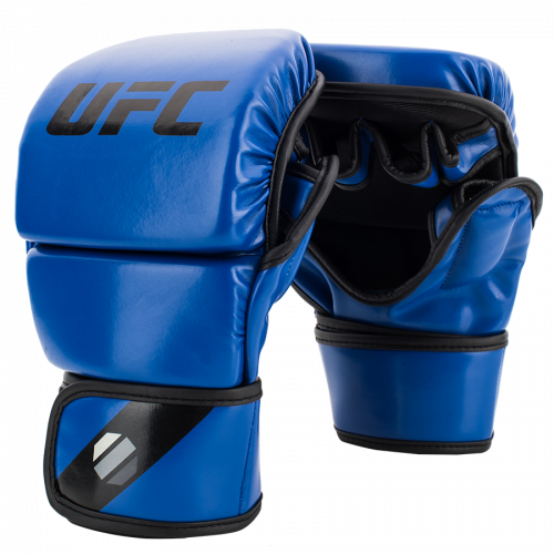 Перчатки MMA для спарринга UFC 8 унций синие L/XL UHK-69148