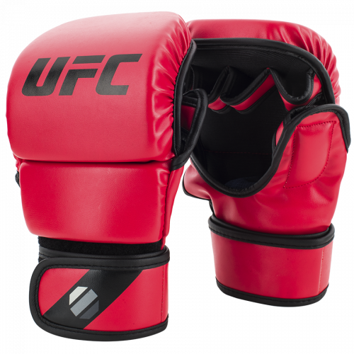 Перчатки MMA для спарринга UFC 8 унций красные S/M 90073-40/UHK-69151