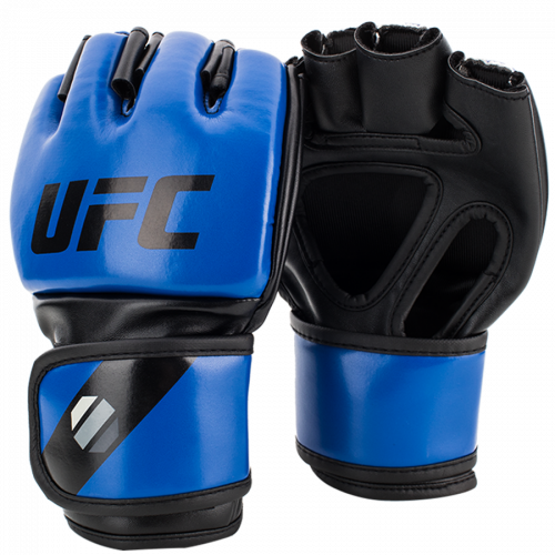 Перчатки MMA для грэпплинга UFC 5 унций синие L/XL 90072-82 / UHK-69142