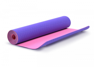 Коврик для йоги TPE 6 мм, фиолетовый, двухсторонний (с люверсами) Hasttings Digger HD22D1C-Purple