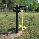 Уличный тренажер Разведение ног ZAVODSPORTA S-1014