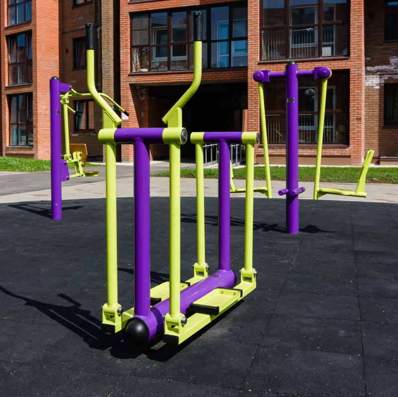 Уличный тренажер Лыжник ZAVODSPORTA S-1020