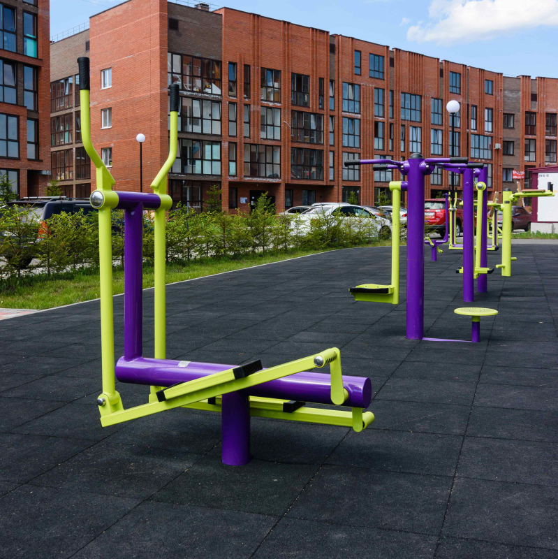 Уличный тренажер Эллипсоид ZAVODSPORTA S-1022