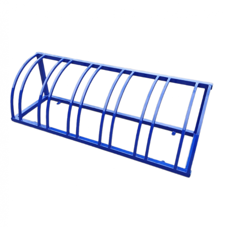 Парковка для велосипедов на 8 мест, Дельта-фитнес (закруглённая)