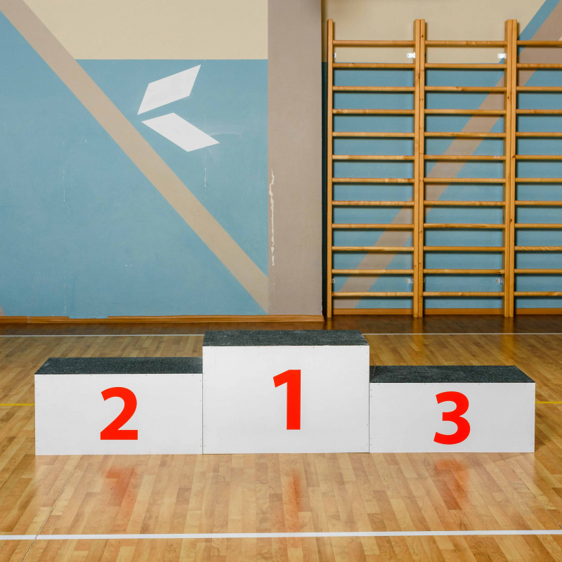 Пьедестал для награждения (разборный) ZAVODSPORTA