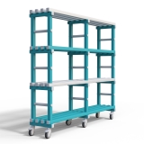 Стеллаж Дельта-фитнес вариант 1