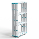 Стеллаж Дельта-фитнес 1000х345х1850 мм. вариант 13