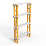 Стеллаж Дельта-фитнес 1010х260х1660 мм. вариант 9