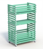 Стеллаж Дельта-фитнес 1200х700х1900 мм. вариант 11