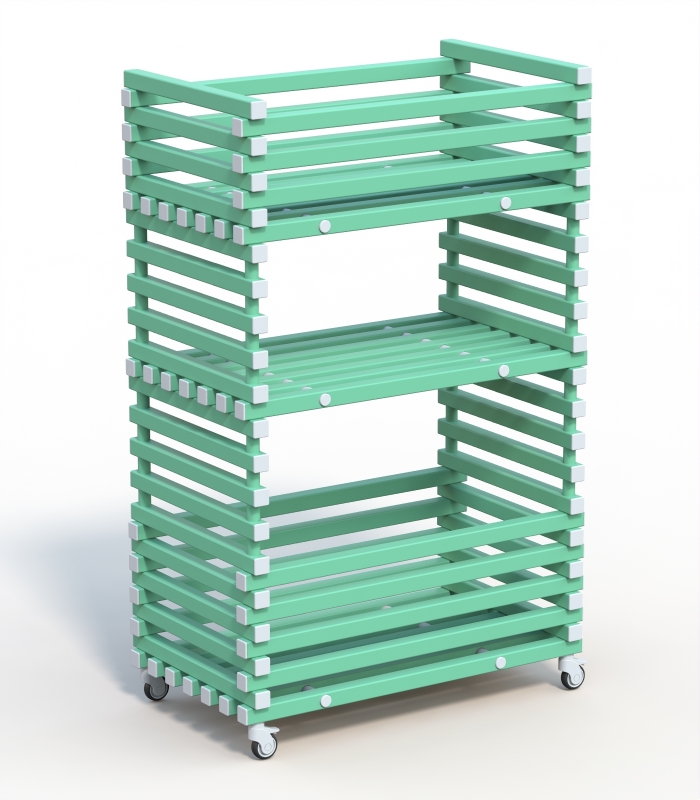 Стеллаж Дельта-фитнес 1200х700х1900 мм. вариант 11