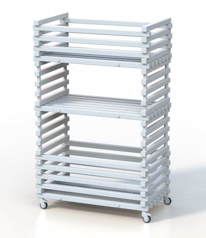 Стеллаж Дельта-фитнес 1200х700х1900 мм. вариант 11