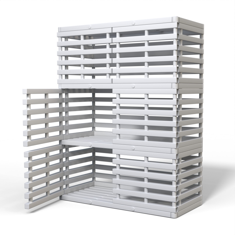 Стеллаж Дельта-фитнес 1380x720x2005 мм. вариант 18