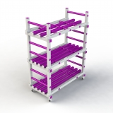 Стеллаж Дельта-фитнес 1390x610x1600 мм. вариант 5