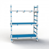 Стеллаж Дельта-фитнес 1390x610x1600 мм. вариант 5