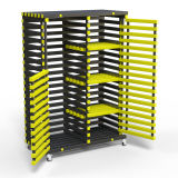 Стеллаж Дельта-фитнес 1400х700х2005 мм. вариант 12