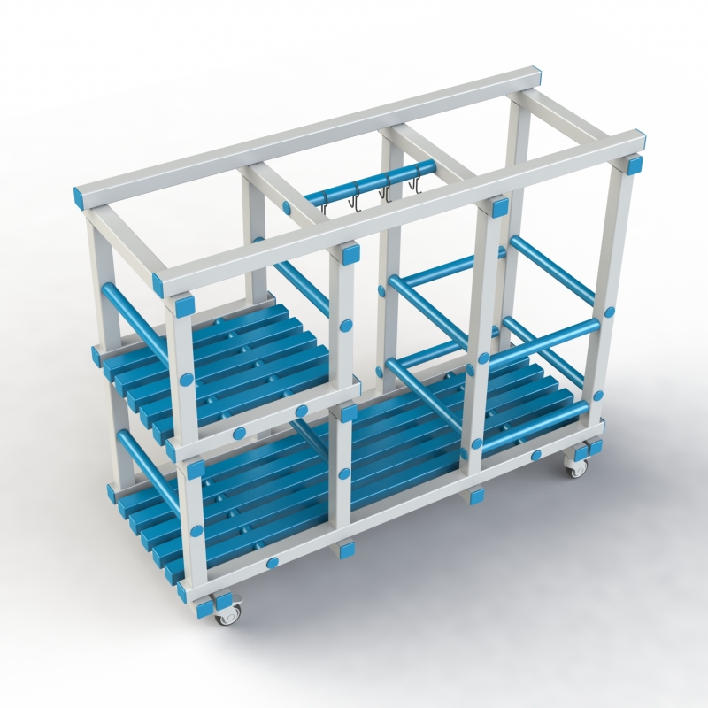 Стеллаж Дельта-фитнес 1500х585х1250 мм. вариант 4