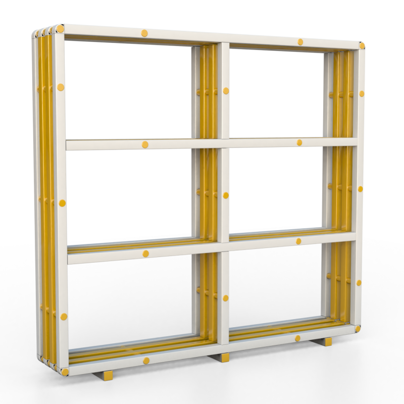 Стеллаж Дельта-фитнес вариант 14