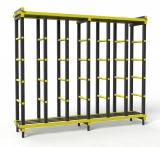 Стеллаж Дельта-фитнес 2000x600x2000 мм. вариант 3