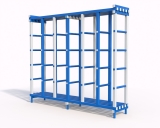 Стеллаж Дельта-фитнес 2000x600x2000 мм. вариант 3