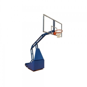 Стойка баскетбольная мобильная складная с гидравлическим механизмом, вынос 2,25 м (ИГРОВАЯ)