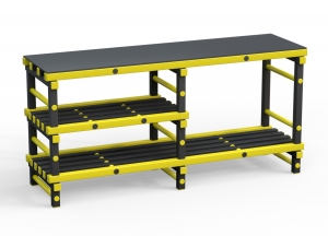 Стол пластиковый Дельта-фитнес, 1988х554х920 мм. вариант 1