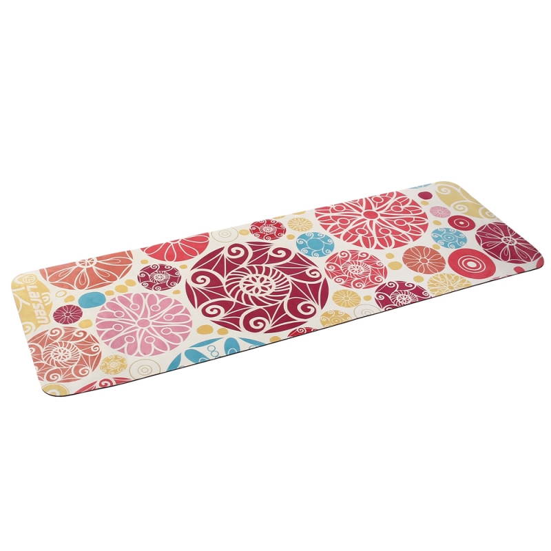 Коврик для фитнеса и йоги  Larsen microfiber р183х61х0.3см Style 4