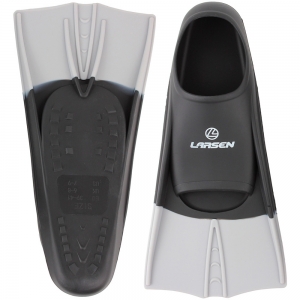 6975 NEW Ласты укороченные силиконовые Larsen Multycolor Style 4