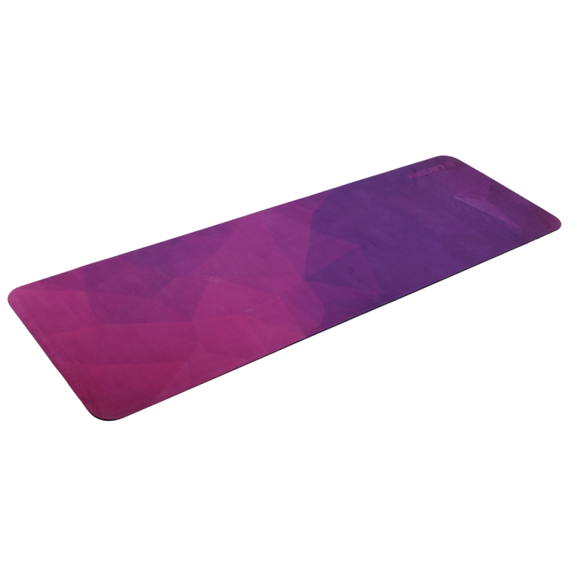 Коврик для фитнеса и йоги  Larsen microfiber р183х61х0.3см Style 8