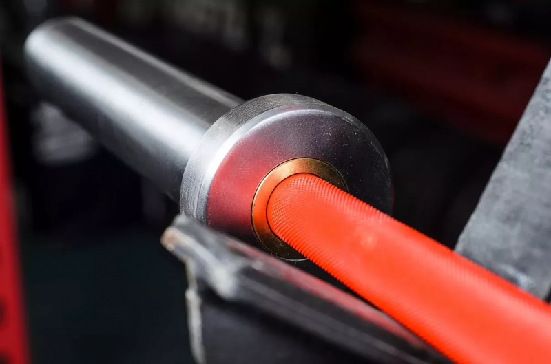 Гриф мужской XF-20, RED-CHROME, 20 кг YOUSTEEL