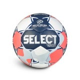 Мяч ганд. SELECT Ultimate EHF Euro Men Replica v26, 3572858749, размер 3, ПУ, руч.сш, бело-сине-коралл