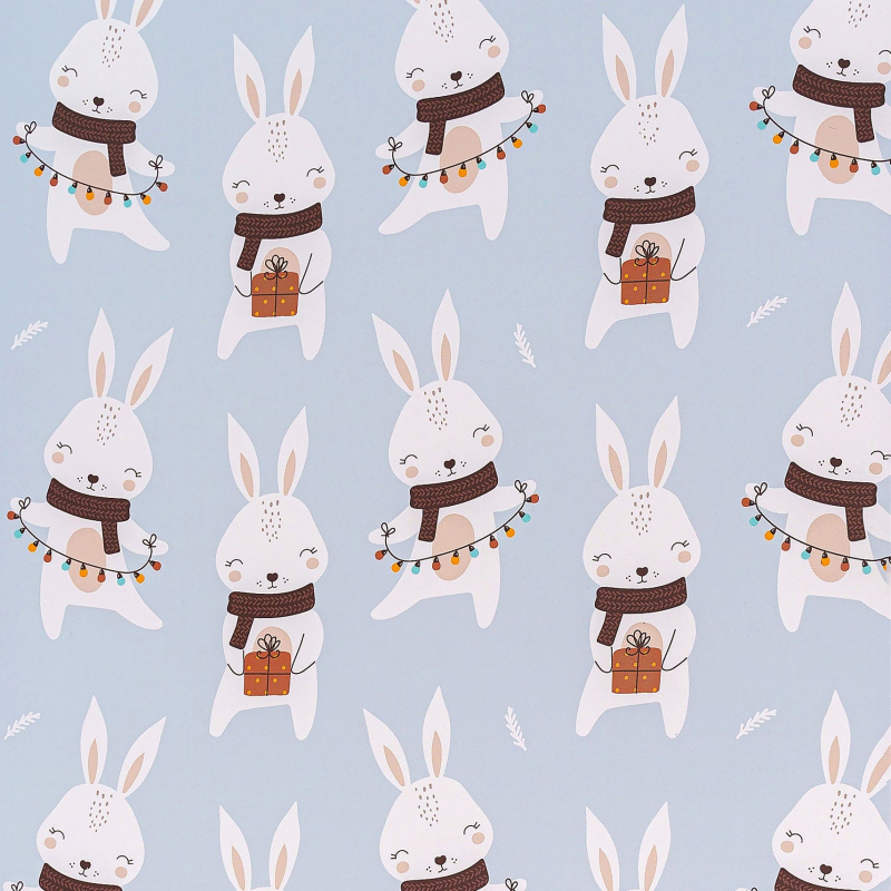 Мат (мягкий щит) принт Romana 1000*1000*100, в 2 сложения (Пингвины)