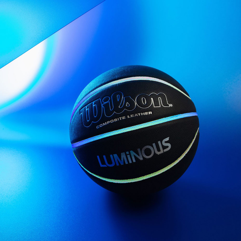 Мяч баск. WILSON Luminous, WTB2027XB07, размер 7, композит, бут.камера, черный