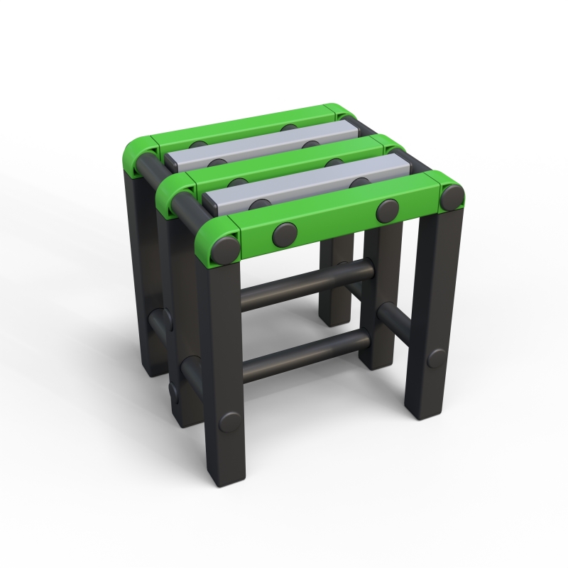 Табурет Дельта-фитнес, 420х376х450 мм. вариант 2