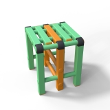 Табурет Дельта-фитнес, 420х376х450 мм. вариант 2