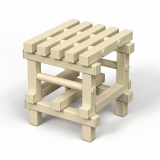 Табурет Дельта-фитнес, 420х420х450 мм. вариант 1