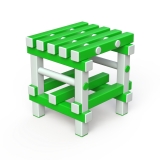 Табурет Дельта-фитнес, 420х420х450 мм. вариант 1