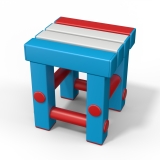 Табурет детский Дельта-фитнес, вариант 3